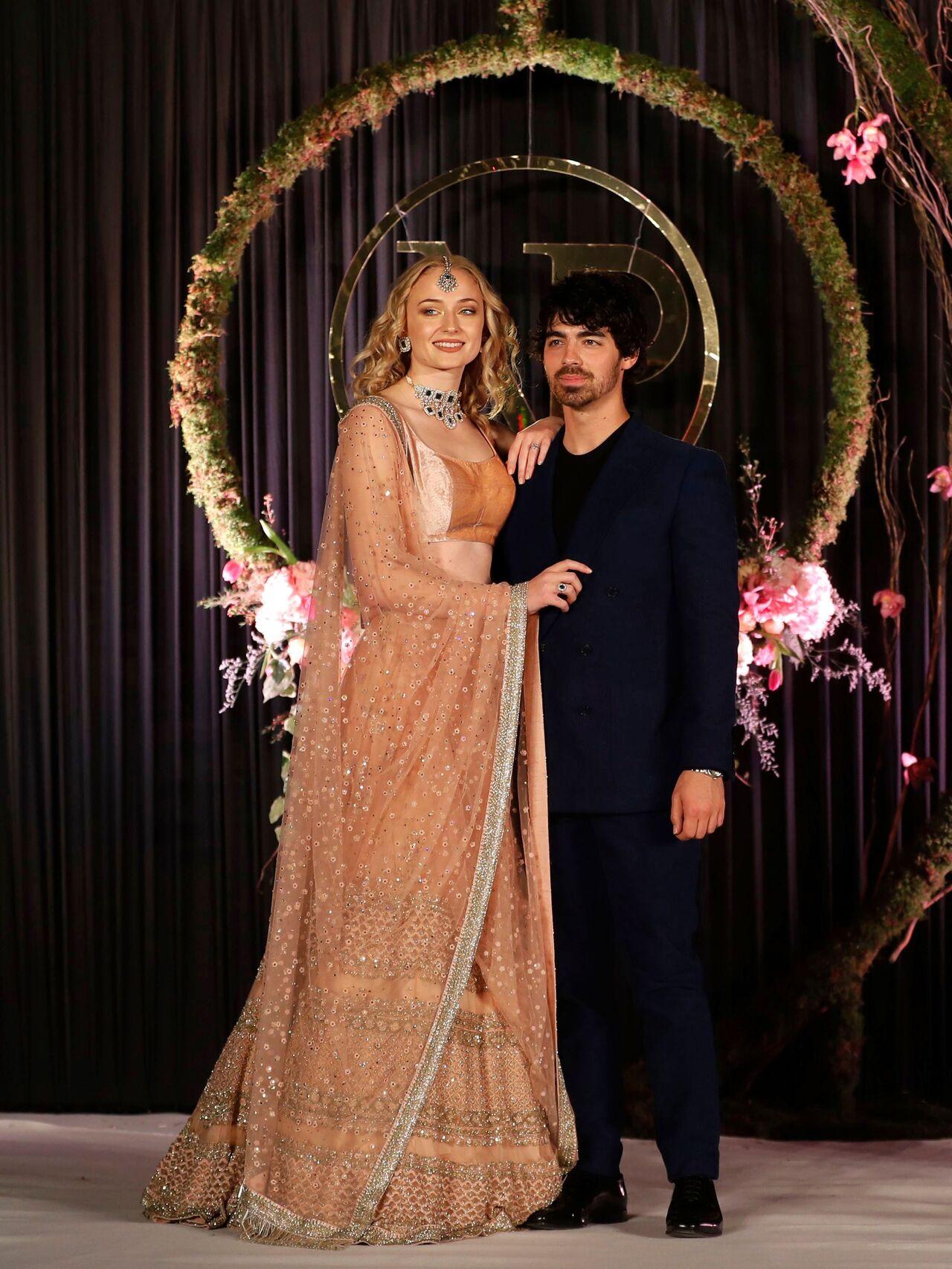Sophie attended Joe`s brother Nick Jonas` wedding with Priyanka Chopra in December 2018